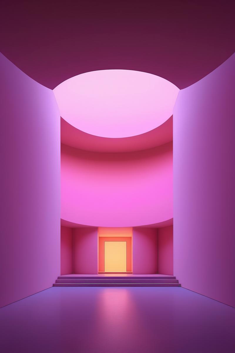 00337-4131428444-_lora_James Turrell Style_1_James Turrell Style - Generate an illustration that integrates the architectural forms of the Bauhau.png